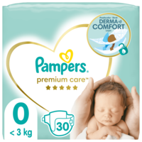 Pampers Pampers Premium Care 0 Newborn pelenka - 30 db