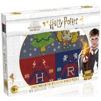 Winning Moves Winning Moves Puzzle Harry Potter: Karácsonyi pulóverek, 1000 darab