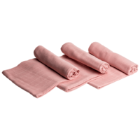 TERRA GAIA TERRA GAIA Organic Négyzet alakú pelenkák 75x75x75 cm, 3db, pink