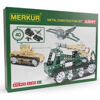 Merkur Merkur Army Építőkészlet, Fém