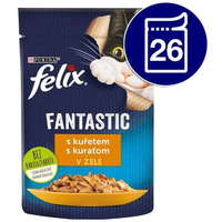 Felix Felix Fantastic csirke zselében 26 x 85 g