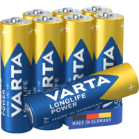 Varta Varta Longlife Power elem 6+2 AA 4906121428