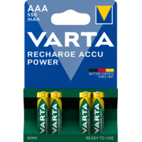 Varta Varta Tölthető elem Power 4 AAA 550 mAh R2U 56743101404