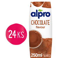 Alpro Alpro Szója ital csokoládés ízesítéssel 250ml, 24 db