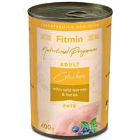 Fitmin Fitmin Nutrition Program dog tin chicken with herbs and wild berries, 12×400 g