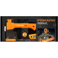 FISKARS FISKARS Kemping készlet/X5 fejsze + Hardware kés + fűrész.