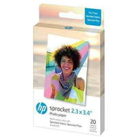 HP HP Zink Paper Sprocket Select, 20 pack, 2,3×3,4"