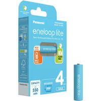 PANASONIC PANASONIC HR03 AAA 4LCCE/4BE ENELOOP LITE N HR034LCCE4BEN