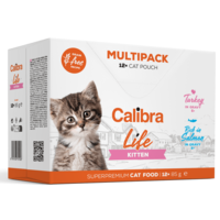 Calibra Calibra Cat Life pouch Kitten Multipack 12×85 g
