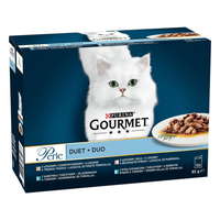 Gourmet Gourmet Perle Multipack minifilék hallében Duo 72 x 85 g