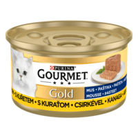 Gourmet Gourmet GOLD csirke pástétom, 12x85 g