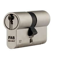 FAB FAB Kétoldalas cilinder zárbetét 3P.00/DNs 40+50, 5 kulcs