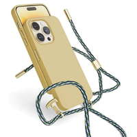 EPICO EPICO Silicone Necklace Case iPhone 14 Pro Max (6,7") 69510101700001 - homokszínű