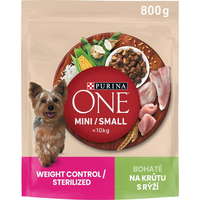 Purina ONE Purina ONE WEIGHT dog, pulyka, 8×800 g