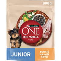 Purina ONE Purina ONE JUNIOR dog, csirke, 8×800 g