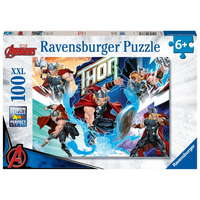 Ravensburger Ravensburger Puzzle 133765 Marvel hero: Thor, 100 darab