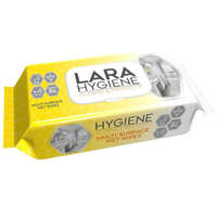Lara Kozmetic Hijyenik Lara Hygiene Multi Surface nedves törlőkendő Fürdőszobai és általános felületre 50 lap/csomag