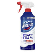 Unilever Magyarország Kft. Domestos Power Foam WC és fürdőszoba tisztító hab Artic Fresh 435 ml (12db/karton)