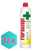 Flóraszept Otthon fertőtlenítő hatású folyékony tisztítószer citrom 1L KARTON - 12 db
