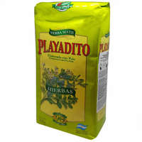 Yerba Mate Playadito con Hierbas mate tea, 500g