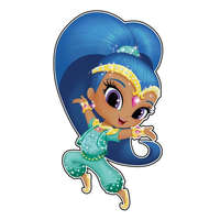 Marko Falidekor habszivacs Shimmer és Shine - Shine SRSS-002