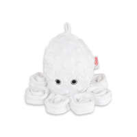 BabyLion Prémium BabyLion Prémium Kis minky ölelő polip (31 cm) - Fehér