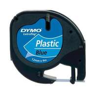 Dymo Műanyag szalag Dymo LetraTag címkézőhöz, kék