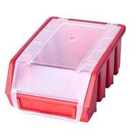 Manutan Manutan Expert Ergobox 2 Plus műanyag doboz 7,5 x 16,1 x 11,6 cm, piros