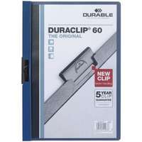 No brand No brand DuraClip gyorsfűző lap, 20 db, kapacitás 60 lap, kék