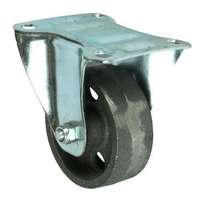 Manutan Manutan Expert nntvény szállító kerék peremmel, 80 mm-es átmérő, csúszó csapágy, hőálló