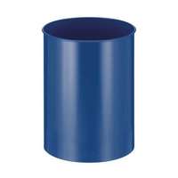 Manutan Manutan Expert Tube fém szemetes kosár, térfogata 30 l, kék