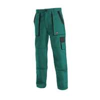 CXS CXS női munkaruha nadrág, zöld/fekete, méret: 40
