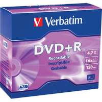 Verbatim Verbatim DVD-R 4,7 GB 16x, AZO, slim box, 5 db