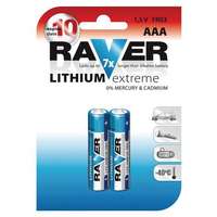 Raver Raver Lítium AAA mikro ceruzaelem