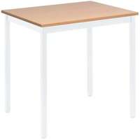 Manutan Expert Többfunkciós asztal Manutan Expert, 70 x 60 cm, tölgyfa mintával, fehér alappal