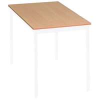 Manutan Expert Többfunkciós asztal Manutan Expert, 120 x 60 cm, tölgyfa mintával, fehér alappal