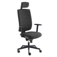 No brand No brand Keny főnöki irodai szék, szürke/fekete