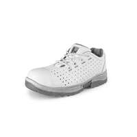 Manutan Manutan Expert Alacsony cipő LINDEN O1, perforált, fehér, 48-as méret