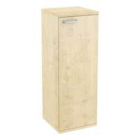 Manutan Manutan Expert Abonent közepes, keskeny szekrény, 113 x 40 x 40 cm, ajtóval - jobbos kivitel, juhar mintázat