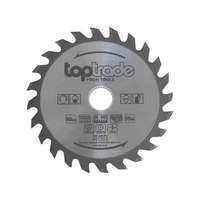 TopTrade TOPTRADE fűrésztárcsa, fához, szinterezett karbid élekkel, 24 fog, 125 x 1,8 x 22,2/20/16 mm