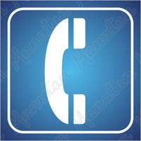 Manutan Manutan Expert Telefon, matrica 95 x 95 x 0,1 mm, 2 db