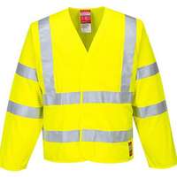 Portwest Portwest Jól láthatósági antisztatikus kabát Lángálló, sárga, méret: XXL-XXXL