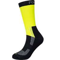 Portwest Portwest Könnyű jól láthatósági zokni, sárga, méret: 44-48