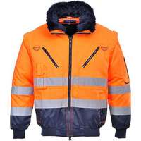 Portwest Portwest Hi-Vis 3 az 1-ben Pilóta kabát, kék/narancssárga, méret: XXL