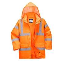 Portwest Portwest HiVis lélegző Traffic kabát (Interaktív), narancssárga, méret: XXL