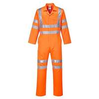 Portwest Portwest Hi-Vis Poly-cotton overál RIS, narancssárga, normális, méret: XL