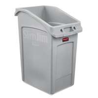 Rubbermaid Rubbermaid Slim Jim Under Counter műanyag szemetesek szelektált hulladékgyűjtésre, 87 literes térfogat, szürke