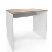No brand No brand Irodai asztal Viva egyenes kivitel, 90 x 76 x 60 cm, szonoma tölgy/fehér