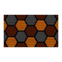 Notrax Notrax Déco Design™ Imperial Honeycomb beltéri takarítószőnyeg, barna, 60 x 90 cm, 60 x 90 cm
