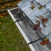 Malatec Ereszcsatorna védőháló, levelek és szennyeződések ellen 0,15x6 m + 10 klipsz